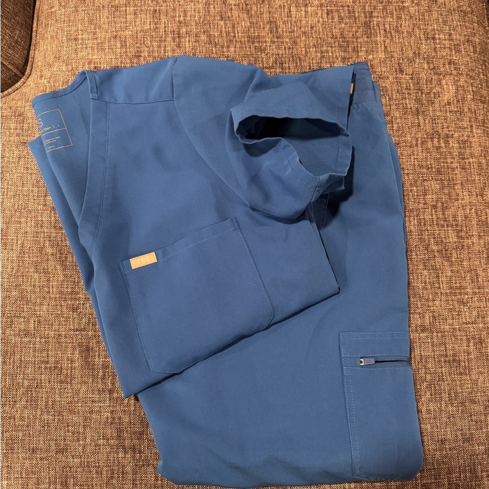 Figs Scrub Pants in Blue